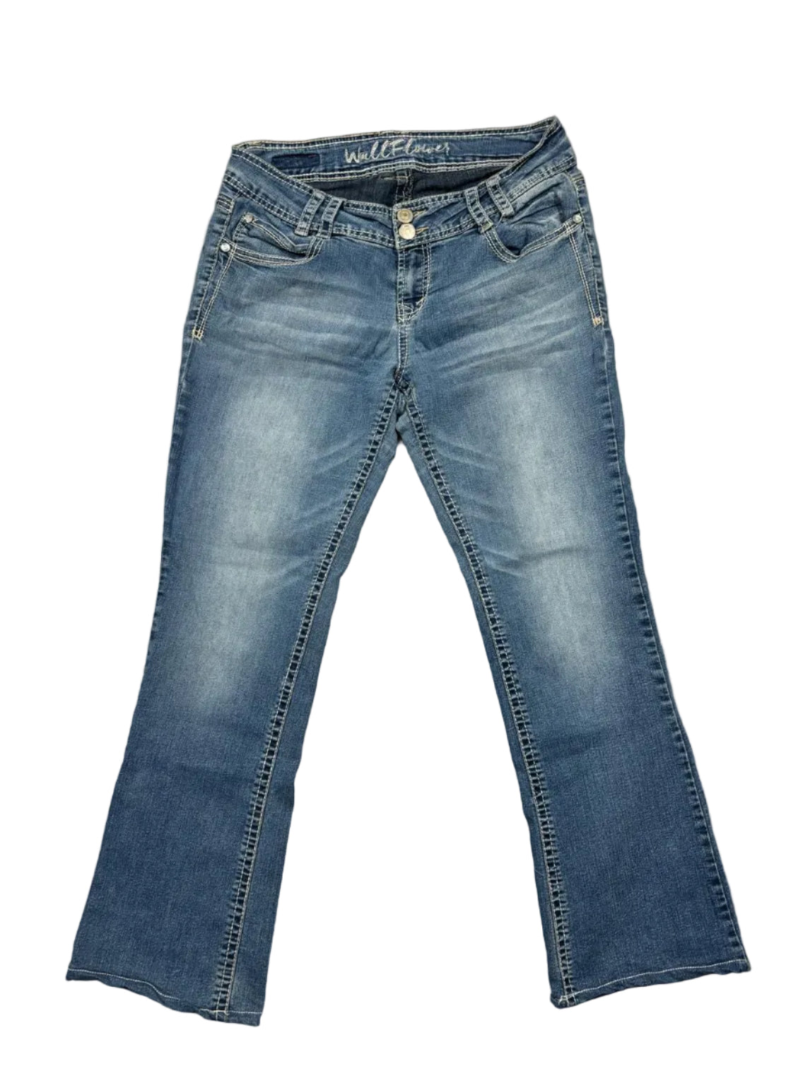 Vintage Y2K Wallflower Low Waist Bootcut Jeans (M)