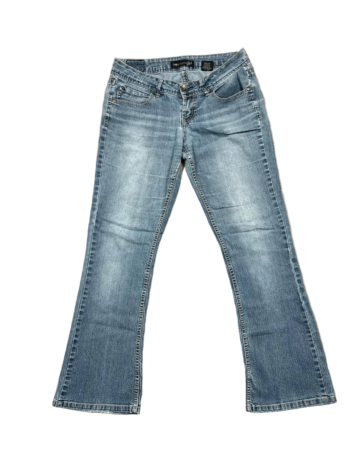 Vintage Paris Blues Studded Flared Jeans (M)