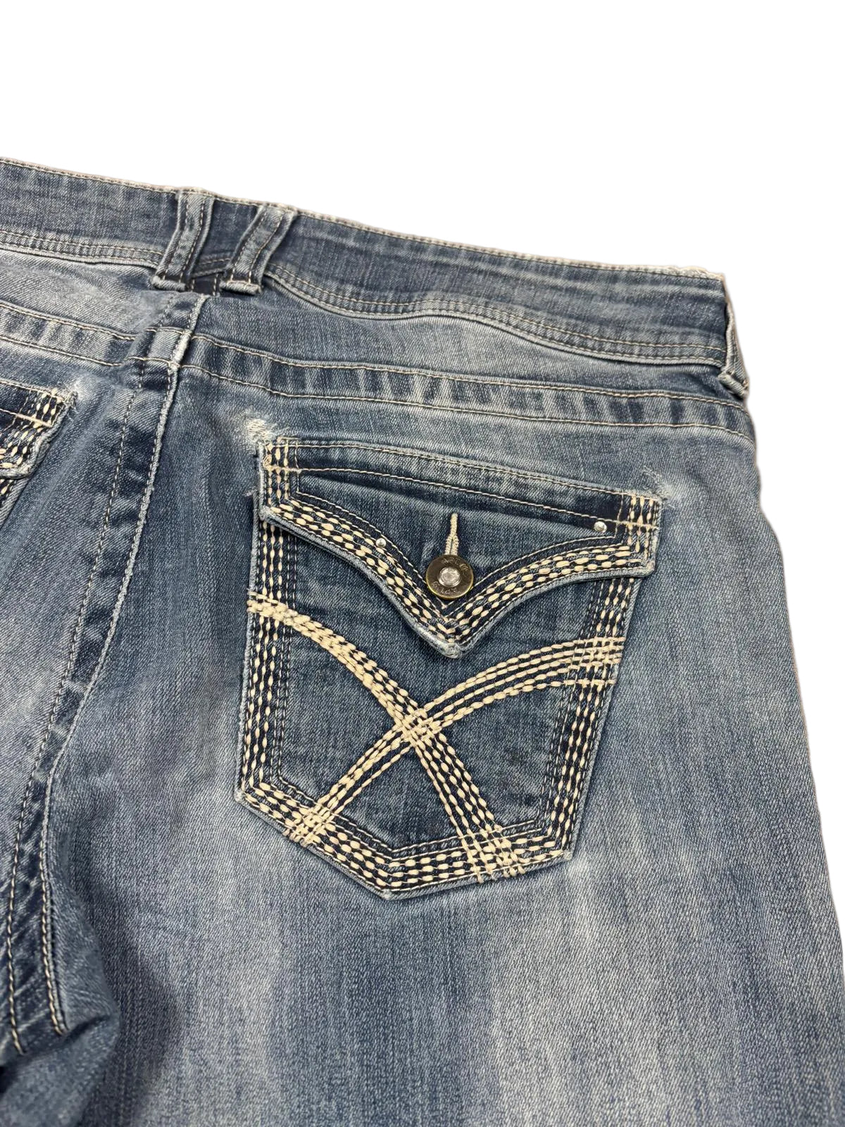 Y2K Vintage Jeans Bootcut Low Waist (L)