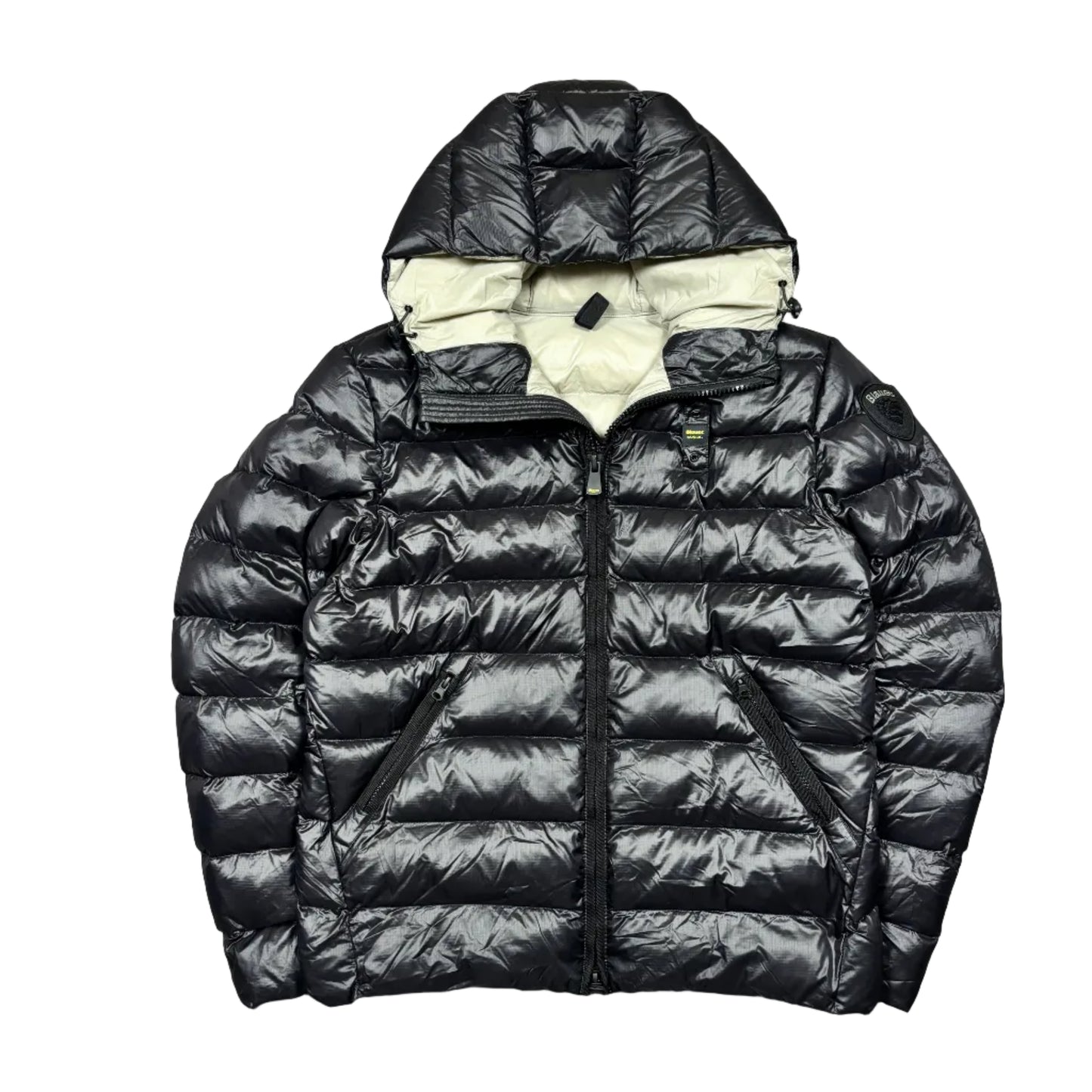 Blauer USA Daunenjacke (M)