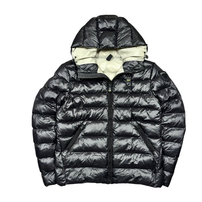 Blauer USA Daunenjacke (M)