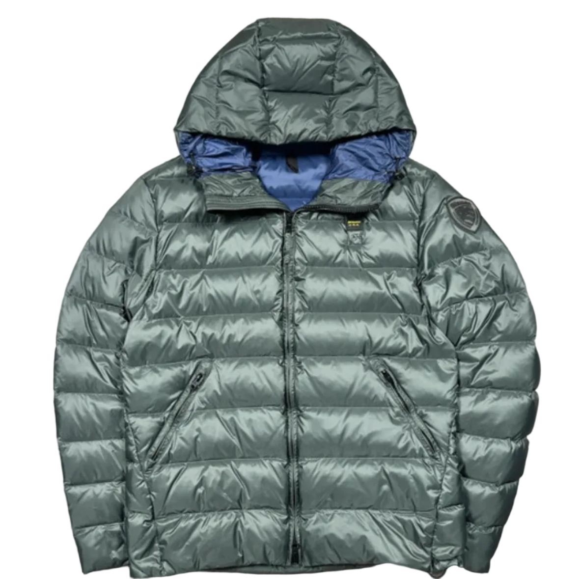 Blauer USA Daunenjacke (M)