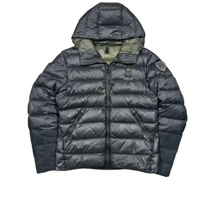 Blauer USA Daunenjacke (L)