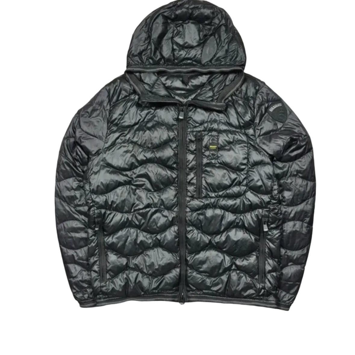 Blauer USA Daunenjacke (L)