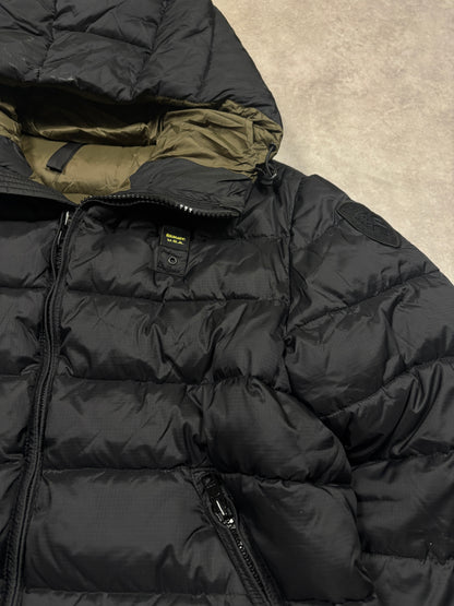 Blauer USA Daunenjacke (L)