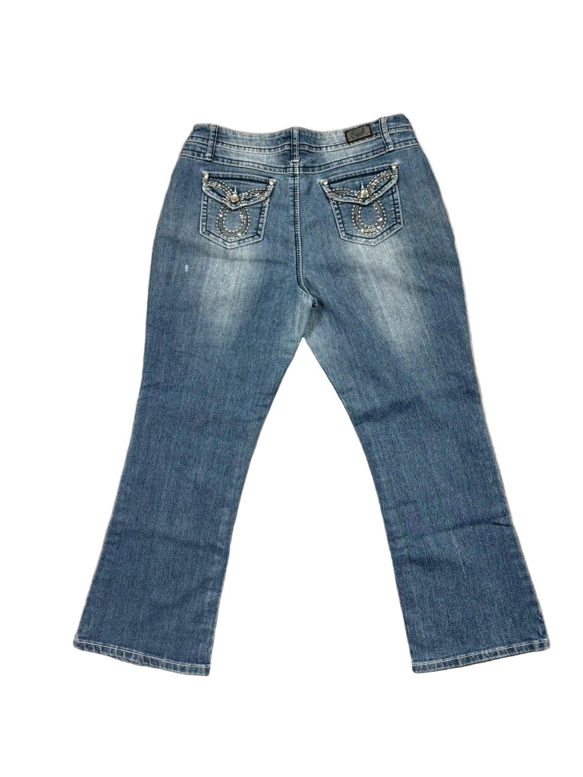 Y2K Earl Blau Bootcut Jeans (L)