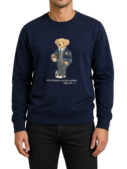 Vintage Polo Ralph Lauren Bear Sweatshirt (S)