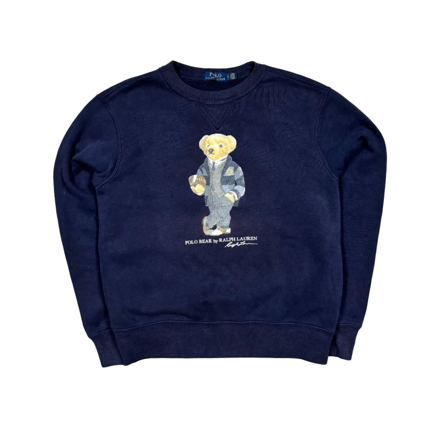 Vintage Polo Ralph Lauren Bear Sweatshirt (S)