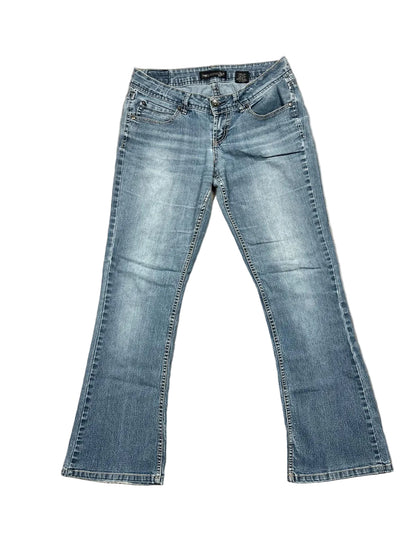 Vintage Paris Blues Studded Flared Jeans (M)