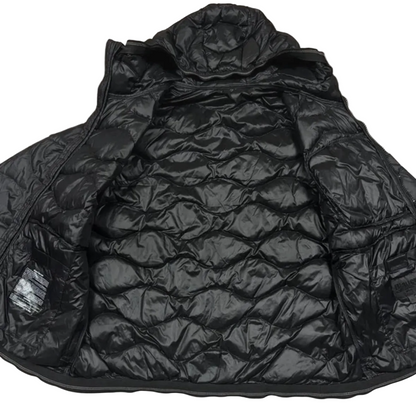 Blauer USA Daunenjacke (L)