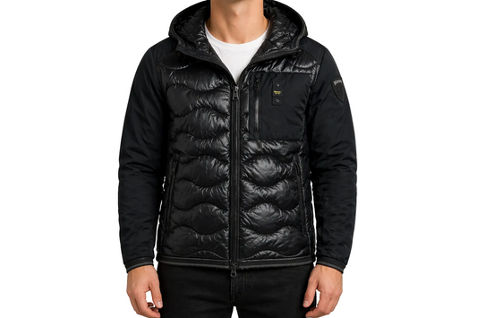 Blauer USA Daunenjacke (L(