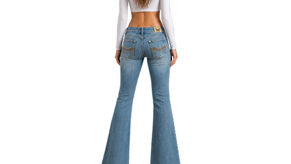 Vintage LEI Y2K Jeans Schlaghose  (M-L)