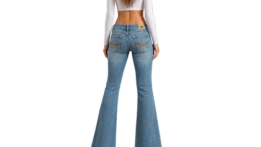 Vintage LEI Y2K Jeans Schlaghose  (M-L)