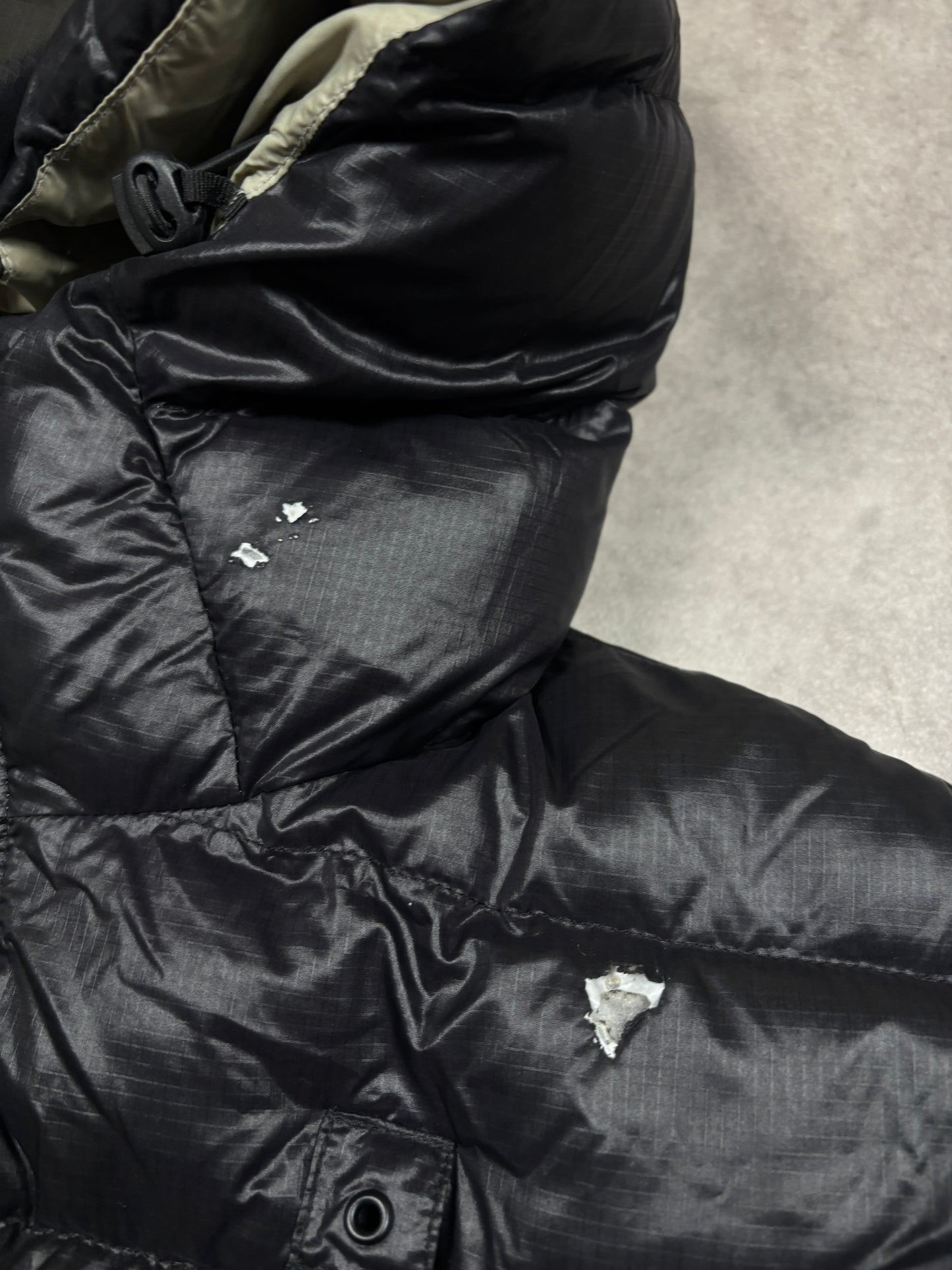 Blauer USA Daunenjacke (M)