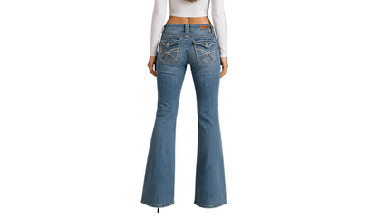 Vintage Y2K Wallflower Low Waist Bootcut Jeans (M)