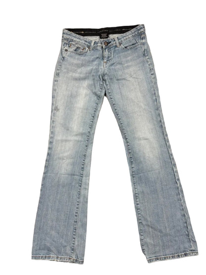 Vintage Y2K Rock Revival Style Flared Bootcut Jeans (M)