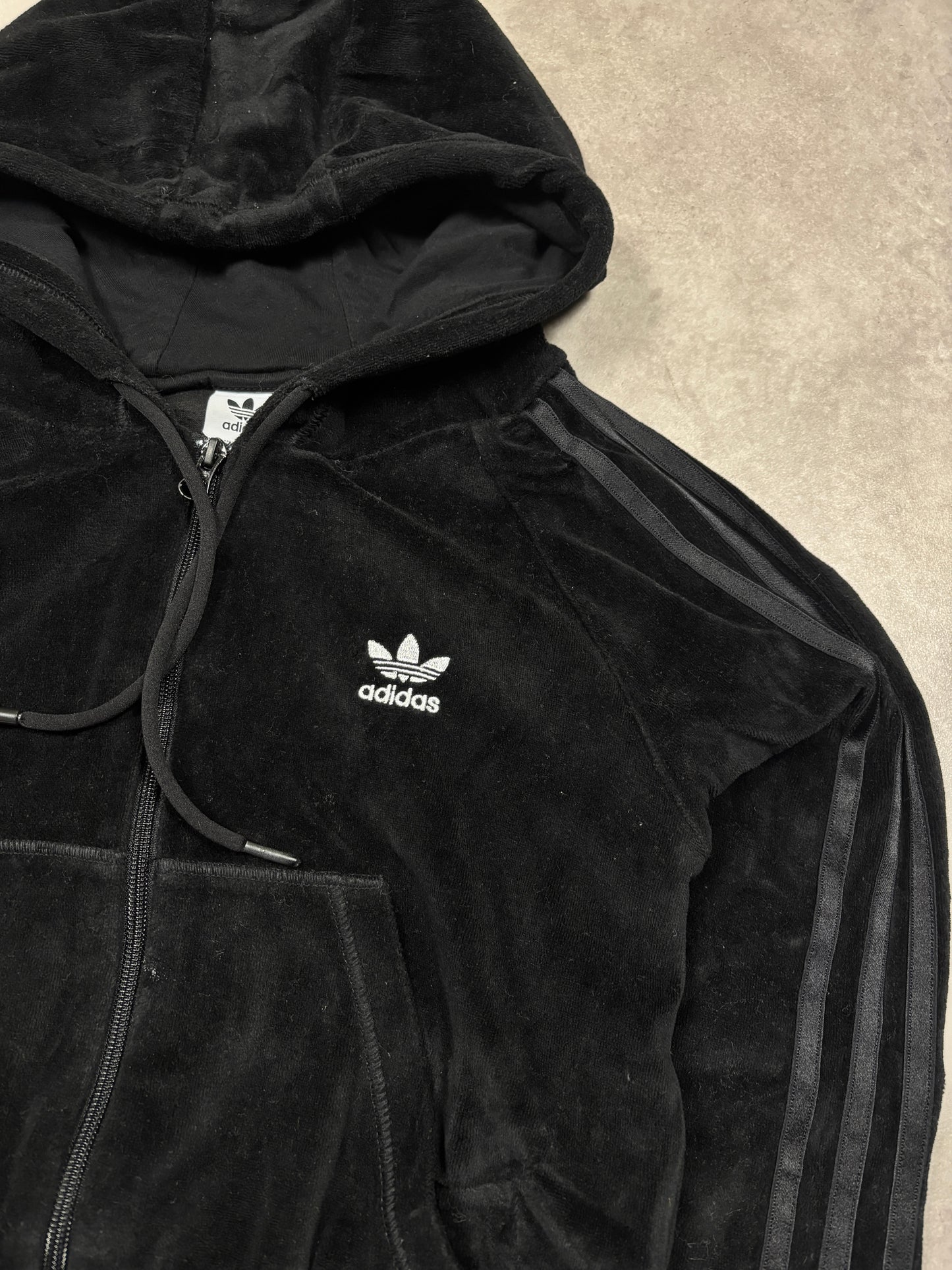 Adidas Cropped Hoodie (XS)