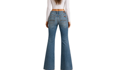 Vintage Y2K Flared Bootcut Jeans (M)