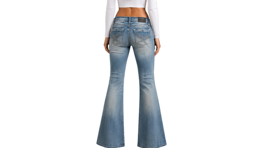 Y2K Vintage Jeans Flared Bootcut (M)