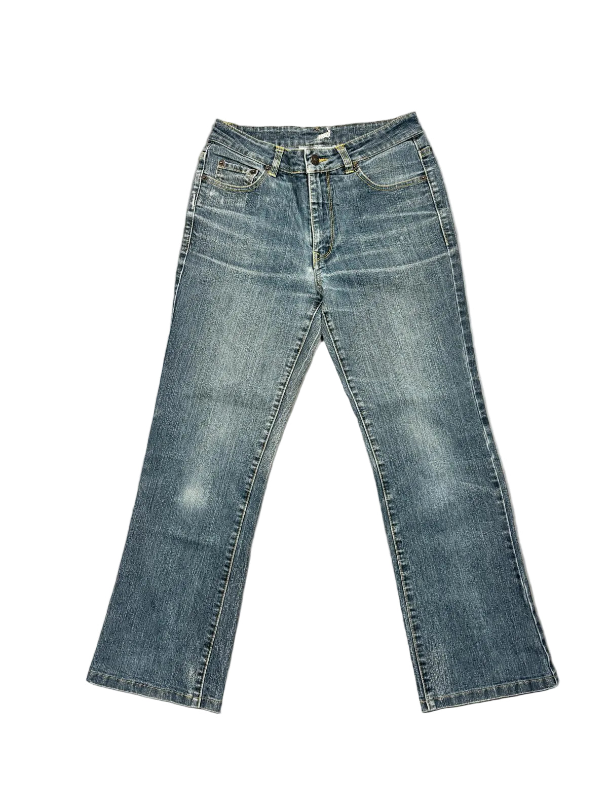 Vintage Y2K Strass Flared Jeans (S)