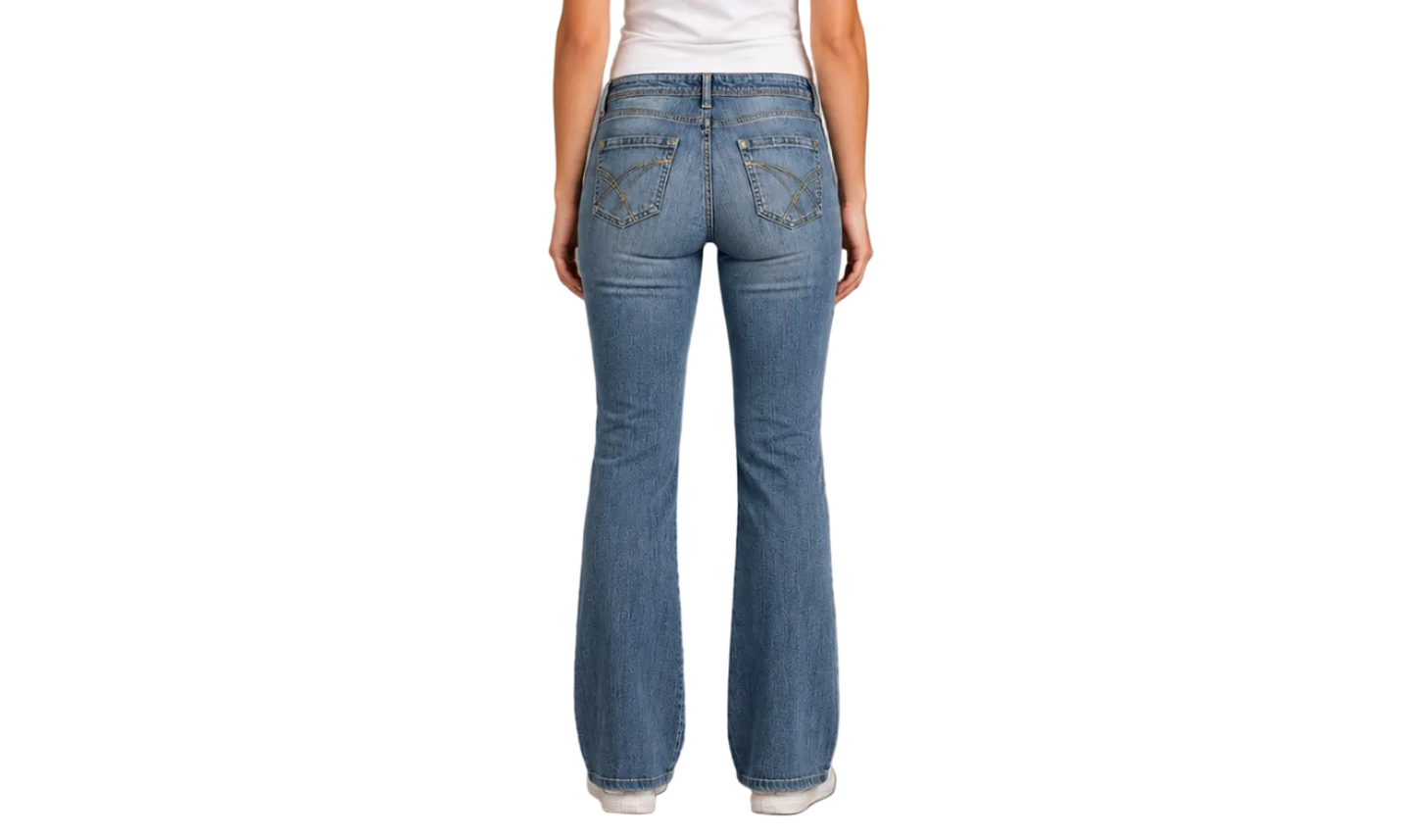 Vintage Y2K Bootcut Jeans (M)