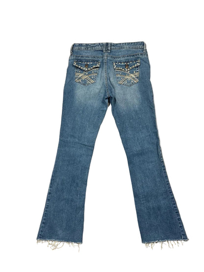 Vintage Y2K Strass Bootcut Jeans (M)